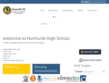 Tablet Screenshot of hhs.tldsb.on.ca